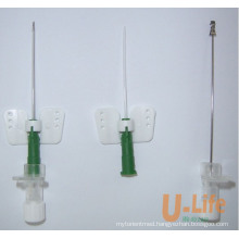 Disposable I. V. Cannula Safety Type